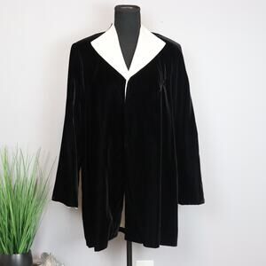 Patra Woman Velvet Jacket Size S Purple